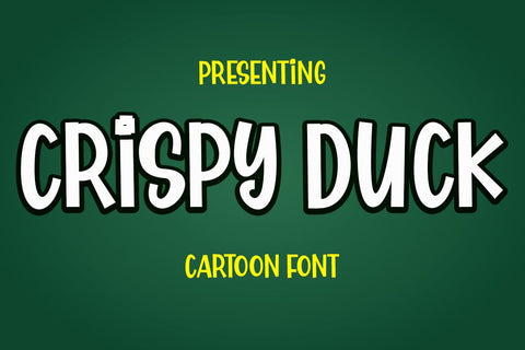 Crispy Duck Font Supersemar Letter 