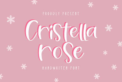 Cristella Rose Font Wildan Type 