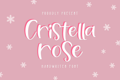 Cristella Rose Font Wildan Type 