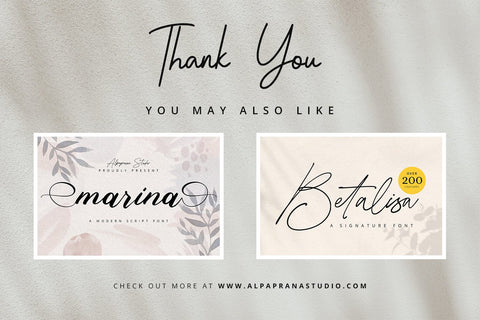 Cristine - Handwritten Font Font Alpaprana Studio 