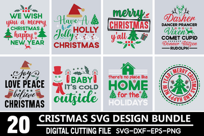 Cristmas Svg Desaign Bundle SVG buydesign 
