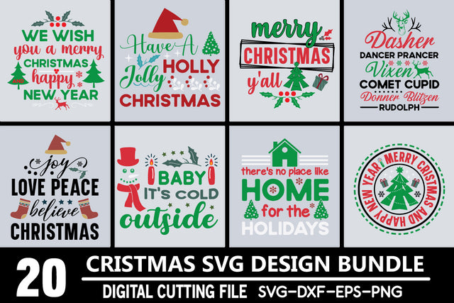 Cristmas Svg Desaign Bundle SVG buydesign 