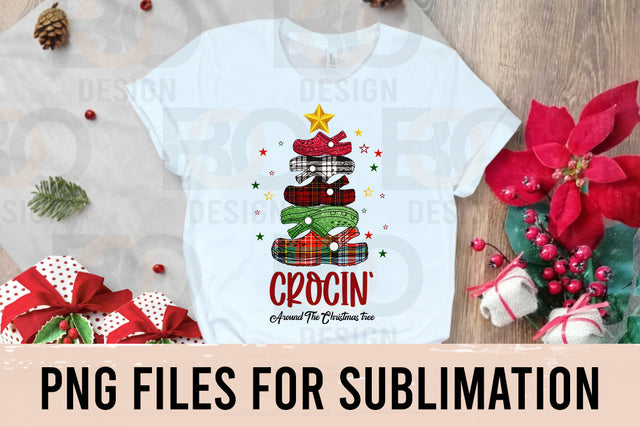 Crocin Around The Christmas Tree png, Funny Christmas png, Crocs png, Crocs Sandal png, Crocin png, Crocin Around svg, Christmas png SVG BOO-design 