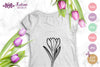Crocus SVG, Flower Bundle SVG, Floral SVG Bundle, Hand Drawn Flowers ...