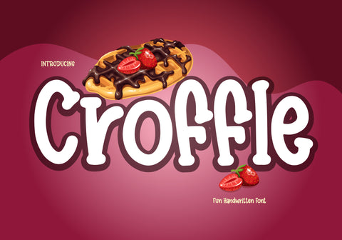 Croffle Font BB Digital Arts 