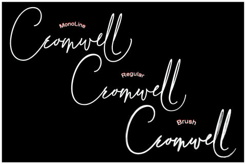 Cromwell 3 Fonts Font PolemStudio 