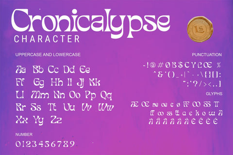 Cronicalypse Font letterstockstd 