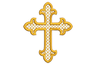 Cross baptism embroidery. Easter embroidery design. Christian cross embroidery Embroidery/Applique DESIGNS NextEmbroidery 