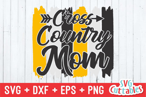 Cross Country Mom Svg Cuttables 
