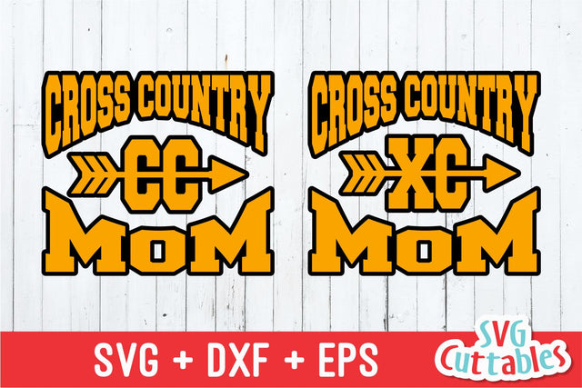 Cross Country Mom SVG Svg Cuttables 