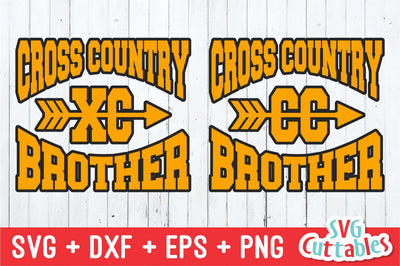 Cross Country svg, Cross Country Brother svg, dxf, eps, png, Cross Country Cut File, Silhouette, Cricut File, Digital Download SVG Svg Cuttables 