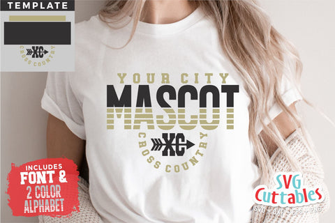 Cross Country svg - Cross Country Cut File - Cross Country Template 0016 - svg - eps - dxf - png - Silhouette - Cricut - Digital File SVG Svg Cuttables 