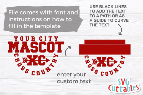 Cross Country svg - Cross Country Cut File - Cross Country Template 0020 - svg - eps - dxf - png - Silhouette - Cricut - Digital File SVG Svg Cuttables 
