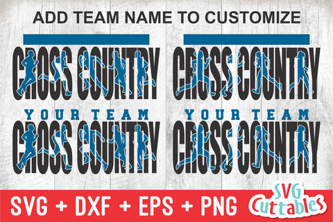 Cross Country svg - Cross Country Cut File - Cross Country Template 004 - svg - eps - dxf - png - Silhouette - Cricut - Digital File SVG Svg Cuttables 