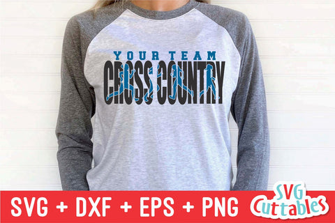 Cross Country svg - Cross Country Cut File - Cross Country Template 004 - svg - eps - dxf - png - Silhouette - Cricut - Digital File SVG Svg Cuttables 