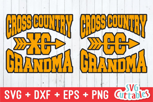 Cross Country svg, Cross Country Grandma svg, dxf, eps, png, Cross Country Cut File, Silhouette, Cricut File, Digital Download SVG Svg Cuttables 