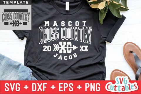 Cross Country SVG | Cross Country Template 001 | Shirt SVG SVG Svg Cuttables 