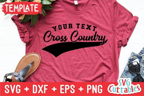 Cross Country SVG | Cross Country Template 0012 | Shirt SVG SVG Svg Cuttables 