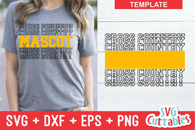 Cross Country Template 003 SVG Svg Cuttables 