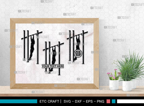 Cross Fit Monogram, Cross Fit Silhouette, Cross Fit SVG, Fitness Svg, Gym Svg, Crossfit Svg, SB00349 SVG ETC Craft 