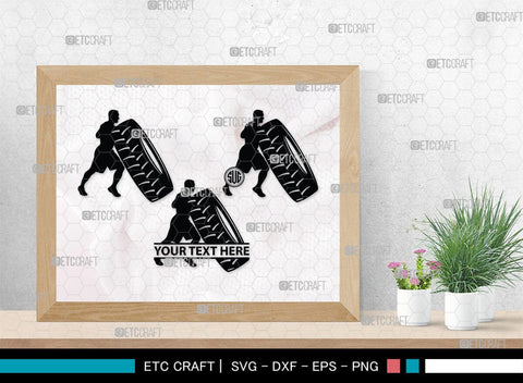 Cross Fit Monogram, Cross Fit Silhouette, Cross Fit SVG, Fitness Svg, Gym Svg, Crossfit Svg, SB00349 SVG ETC Craft 