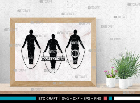 Cross Fit Monogram, Cross Fit Silhouette, Cross Fit SVG, Fitness Svg, Gym Svg, Crossfit Svg, SB00349 SVG ETC Craft 