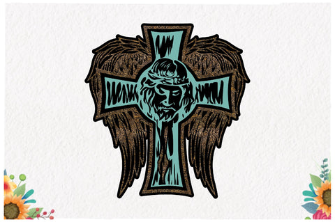 Cross Jesus Sublimation Sublimation Jagonath Roy 