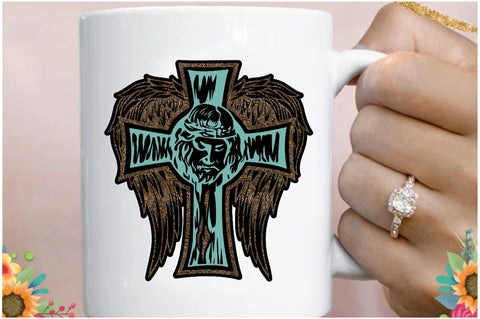 Cross Jesus Sublimation Sublimation Jagonath Roy 