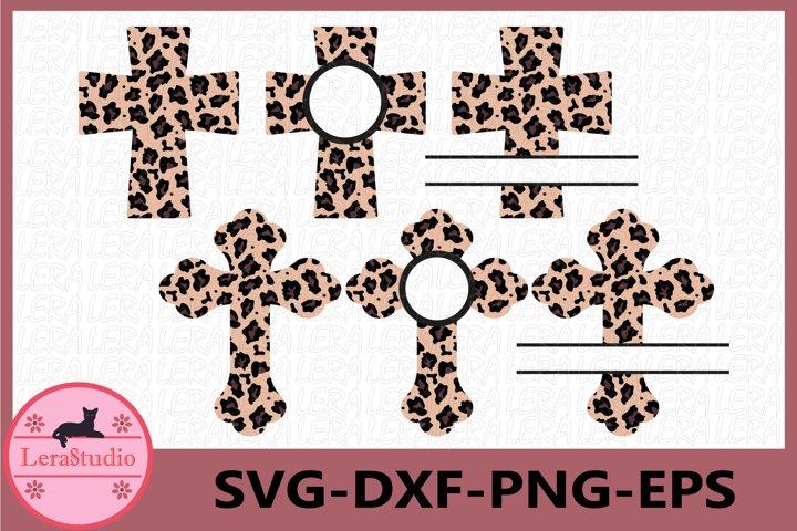 Cross Leopard Svg SVG Lerastudio 