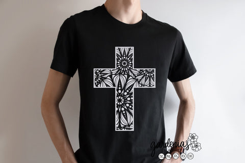 Cross Mandalas SVG Design SVG Gardenias Art Shop 