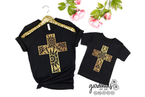 Cross Mandalas SVG Design SVG Gardenias Art Shop 