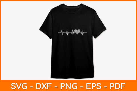 Cross Stitch Funny Heart Stitching Sewing Svg Design SVG artprintfile 