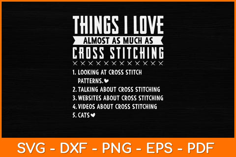 Cross Stitch Funny Love Stitching Sewing Needlepoint Svg Design SVG artprintfile 