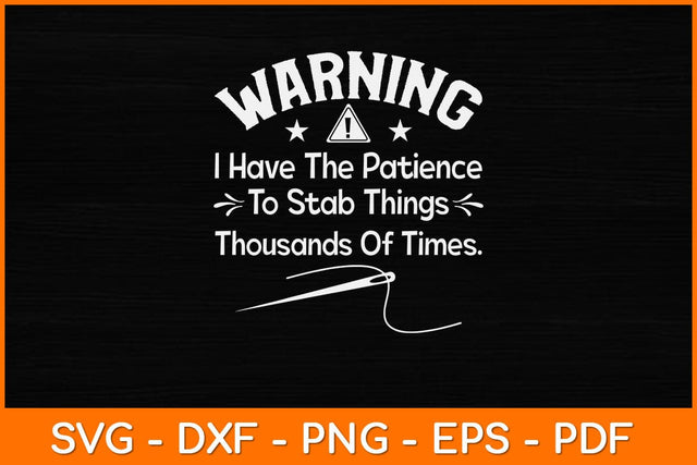 Cross Stitch Needlepoint Sewing Quilting Funny Svg Design SVG artprintfile 