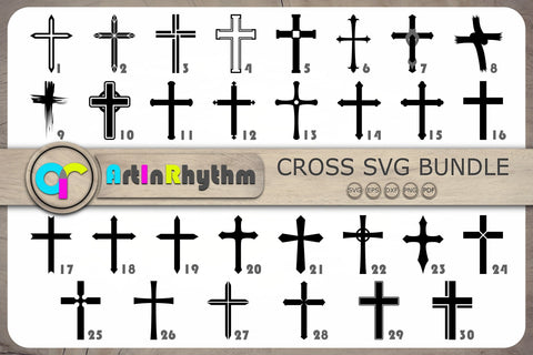 Cross Svg Bundle, Cross Svg, Cross Svg Files SVG Artinrhythm shop 