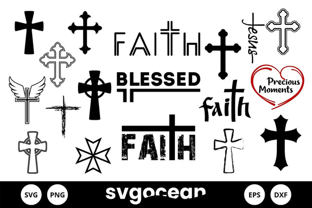 Cross Svg Bundle SVG SvgOcean 