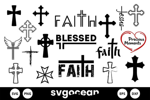 Cross Svg Bundle SVG SvgOcean 