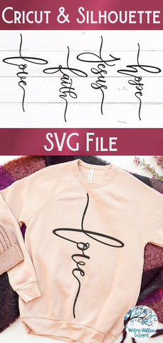 Cross SVG Cut File Bundle SVG Wispy Willow Designs 