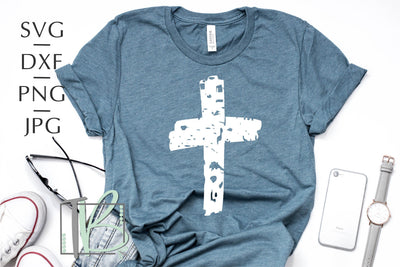 Cross SVG, Grunge SVG File SVG TB Designs 