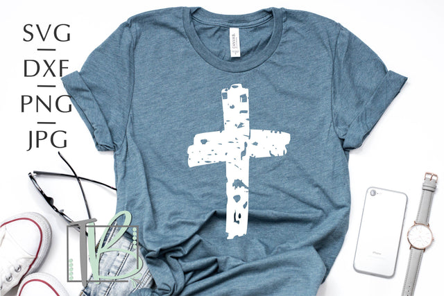 Cross SVG, Grunge SVG File SVG TB Designs 