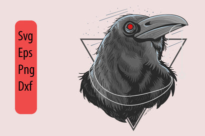 Crow bird raven SVG Andy Permera 