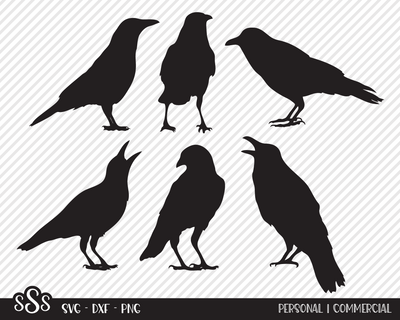 Crow Bundle | Outdoor SVG SVG Texas Southern Cuts 
