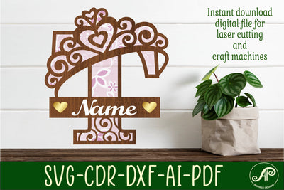 Crown capital monogram letter T SVG SVG APInspireddesigns 