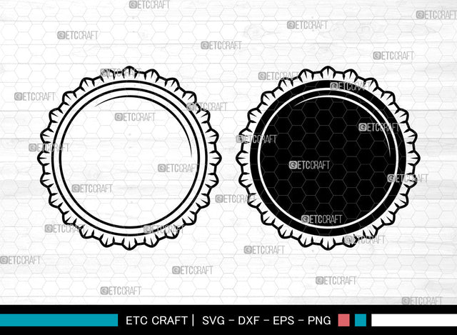 Crown Caps SVG, Bottle Cap Svg, Soda Cap Svg, Crown Caps Svg, Soda Bottle Cap Svg, Drinking Svg, Crown Caps Svg Bundle SVG ETC Craft 