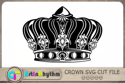 Crown Svg, Crown Clipart, King Svg, Queen Svg SVG Artinrhythm shop 