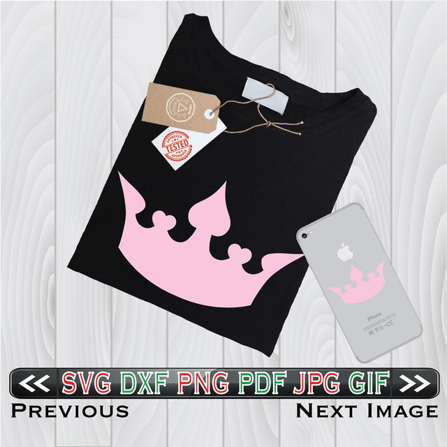 Crown SVG Files, Princess SVG, Princess Crown Svg, SVG, Crown Monogram Svg, Crown Clipart, Svg Files for Cricut, Crowns Svg, Tiara Svg SVG My Sew Cute Boutique 
