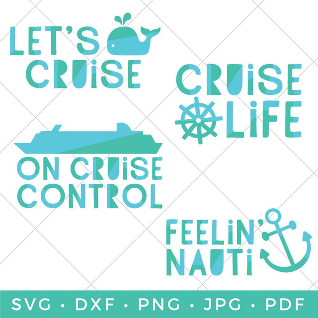 Cruise Bundle SVG Hey Let's Make Stuff 