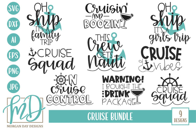 Cruise Bundle SVG Morgan Day Designs 