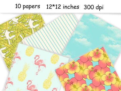 Cruise Digital Paper | Summer Pattern Bundle Digital Pattern GlamArtZhanna 