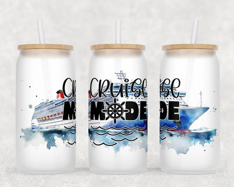 Cruise Libbey Glass Can Wraps, 16 Oz Glass Can Sublimation Designs, Cruise Glass Can PNG Files, Cruise Quotes Glass Can Wraps Sublimation HappyDesignStudio 